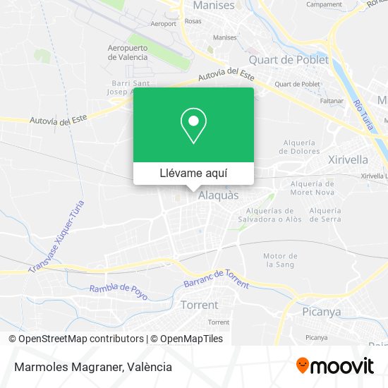 Mapa Marmoles Magraner