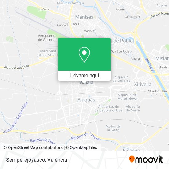 Mapa Semperejoyasco