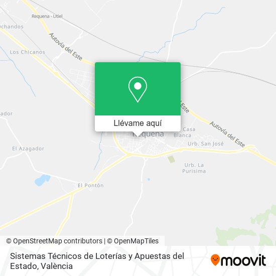 Mapa Sistemas Técnicos de Loterías y Apuestas del Estado