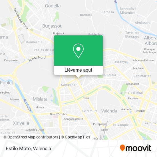 Mapa Estilo Moto