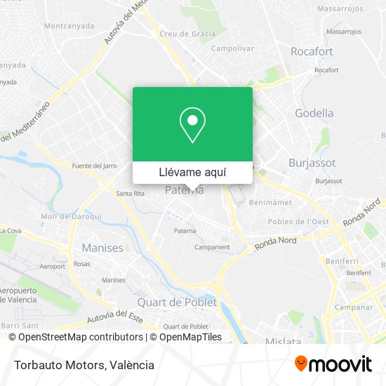 Mapa Torbauto Motors