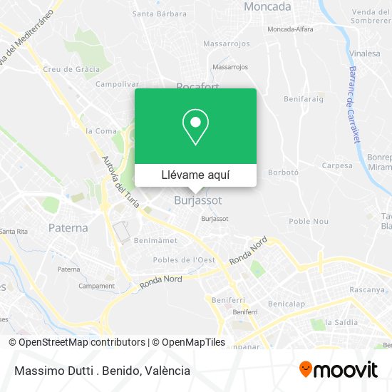 Mapa Massimo Dutti . Benido