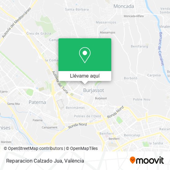 Mapa Reparacion Calzado Jua