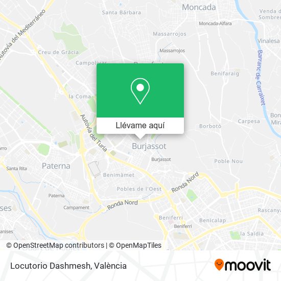 Mapa Locutorio Dashmesh