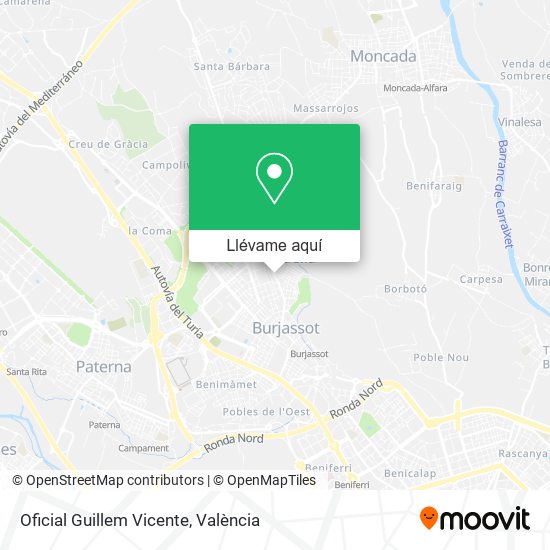 Mapa Oficial Guillem Vicente