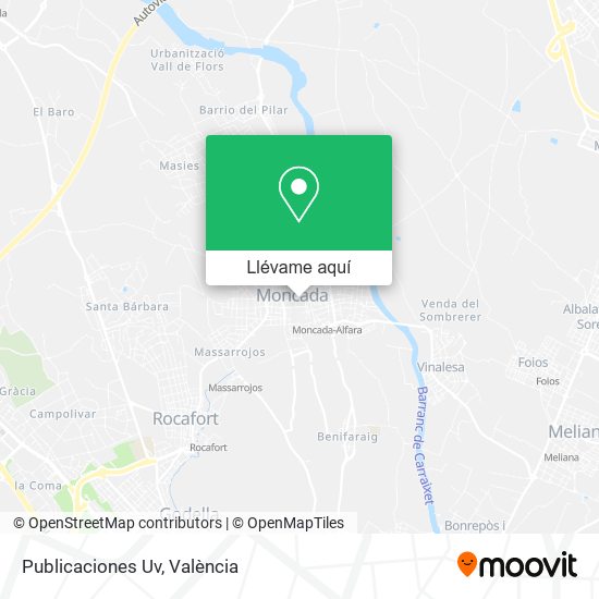Mapa Publicaciones Uv