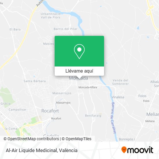Mapa Al-Air Liquide Medicinal