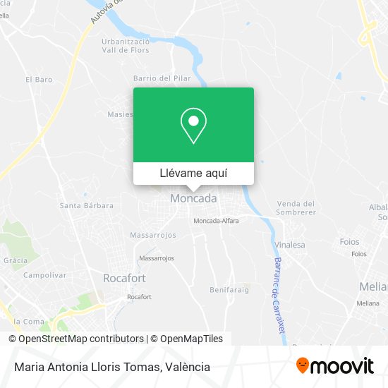 Mapa Maria Antonia Lloris Tomas