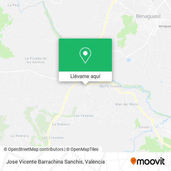 Mapa Jose Vicente Barrachina Sanchis