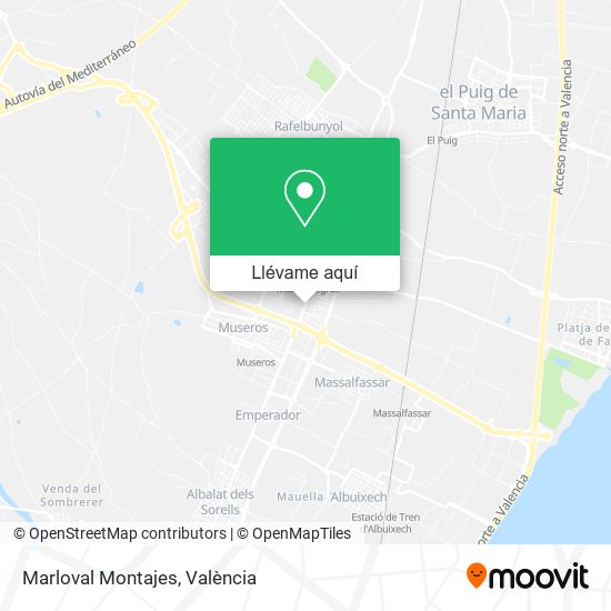 Mapa Marloval Montajes