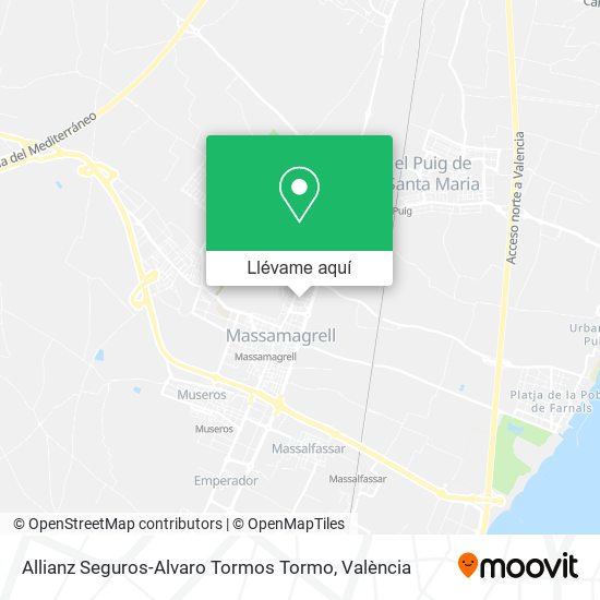 Mapa Allianz Seguros-Alvaro Tormos Tormo