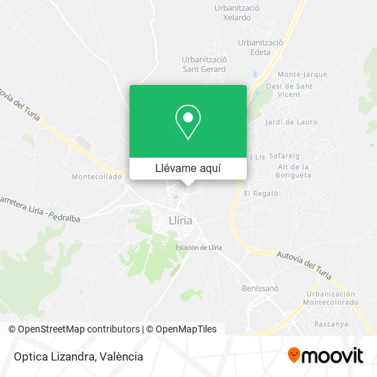Mapa Optica Lizandra