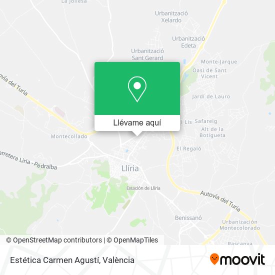 Mapa Estética Carmen Agustí