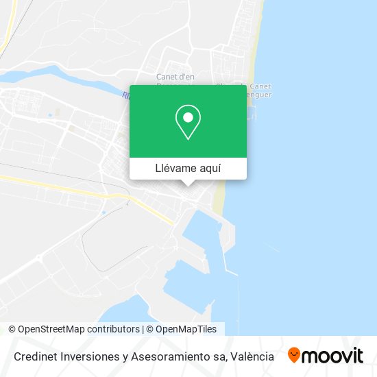 Mapa Credinet Inversiones y Asesoramiento sa