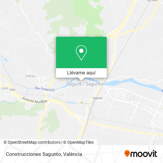 Mapa Construcciones Sagunto