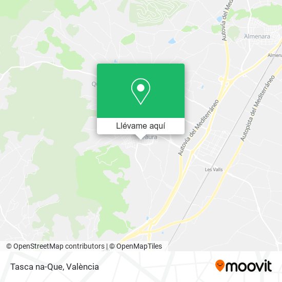 Mapa Tasca na-Que