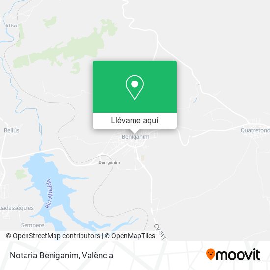 Mapa Notaria Beniganim