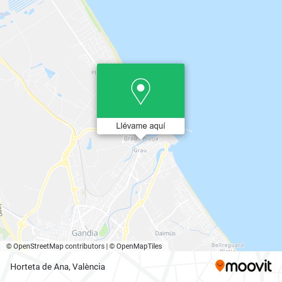 Mapa Horteta de Ana
