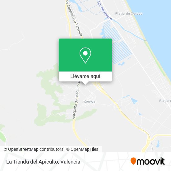 Mapa La Tienda del Apiculto