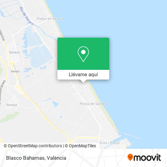 Mapa Blasco Bahamas