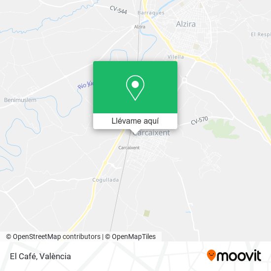 Mapa El Café