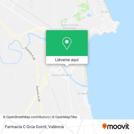 Mapa Farmacia C Gcia Gorrit