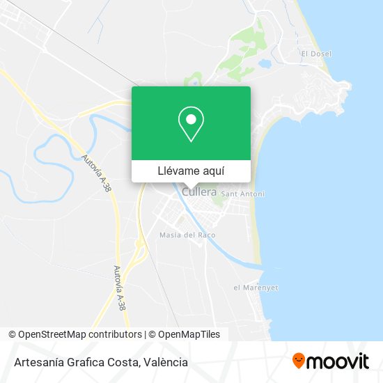 Mapa Artesanía Grafica Costa