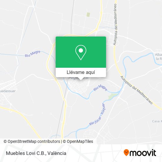 Mapa Muebles Lovi C.B.