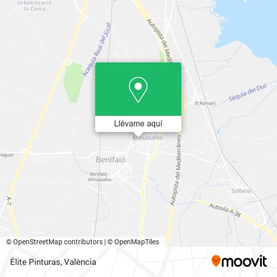 Mapa Élite Pinturas