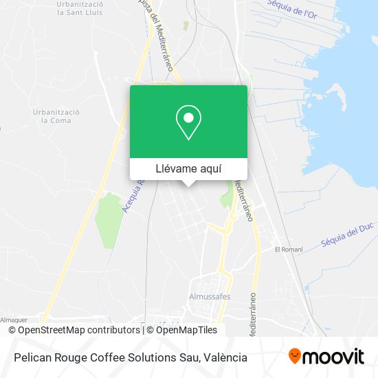 Mapa Pelican Rouge Coffee Solutions Sau