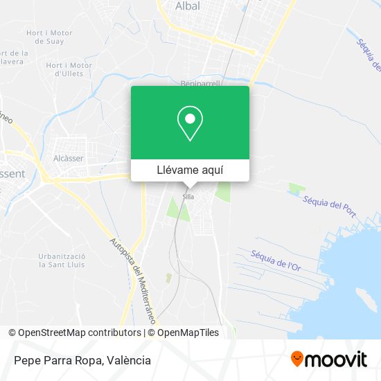 Mapa Pepe Parra Ropa