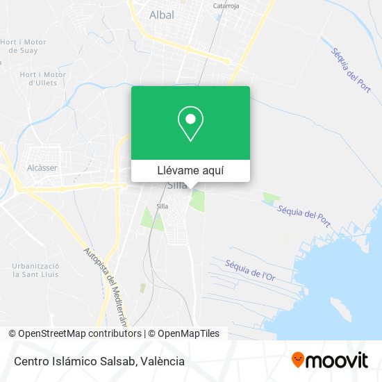 Mapa Centro Islámico Salsab