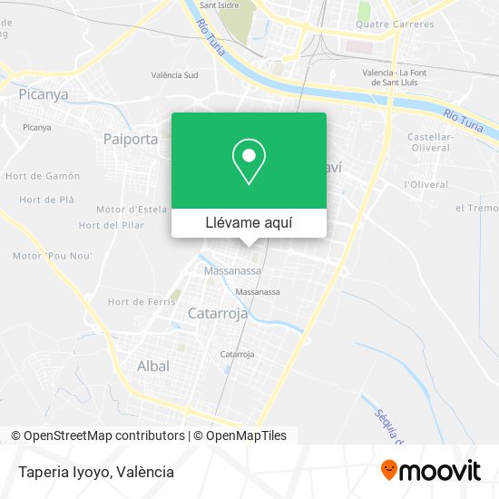 Mapa Taperia Iyoyo