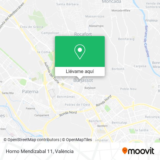 Mapa Horno Mendizabal 11