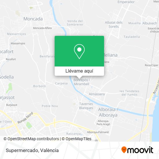 Mapa Supermercado