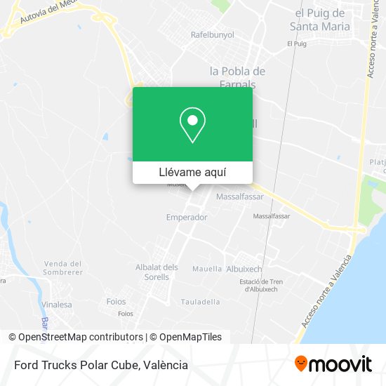 Mapa Ford Trucks Polar Cube