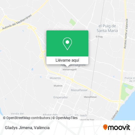 Mapa Gladys Jimena