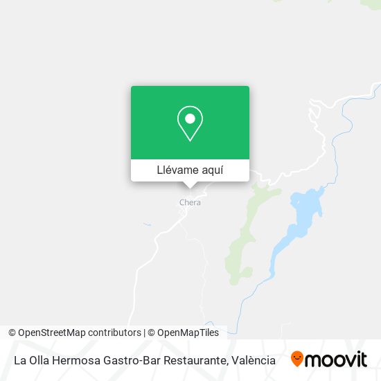 Mapa La Olla Hermosa Gastro-Bar Restaurante