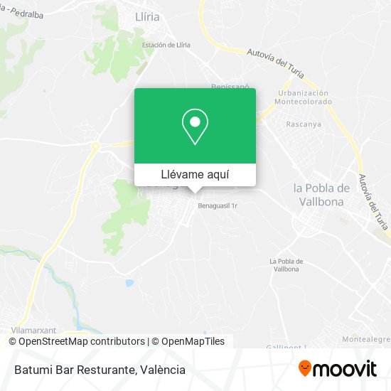 Mapa Batumi Bar Resturante