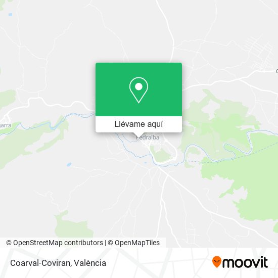 Mapa Coarval-Coviran