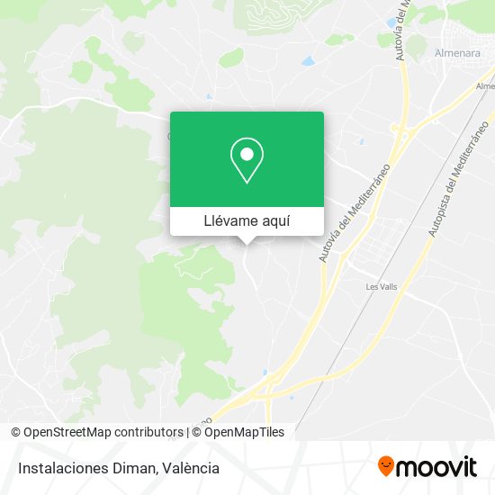 Mapa Instalaciones Diman