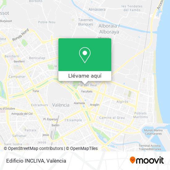 Mapa Edificio INCLIVA