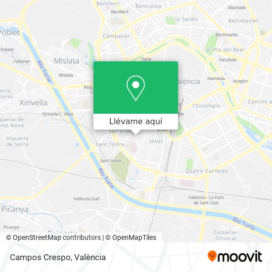 Mapa Campos Crespo