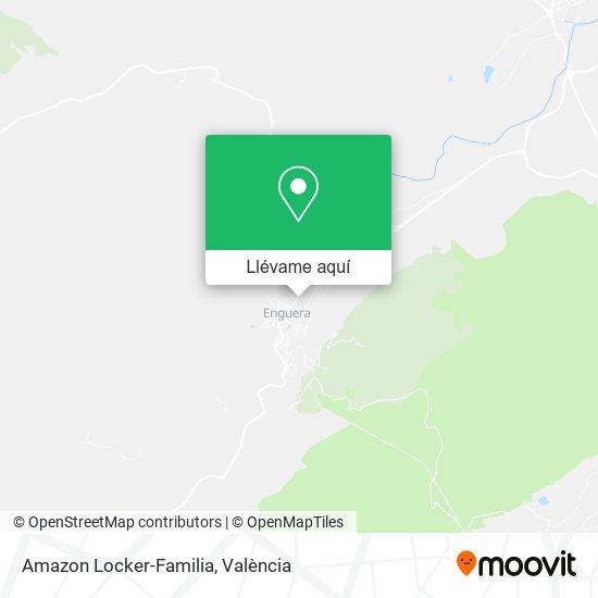 Mapa Amazon Locker-Familia