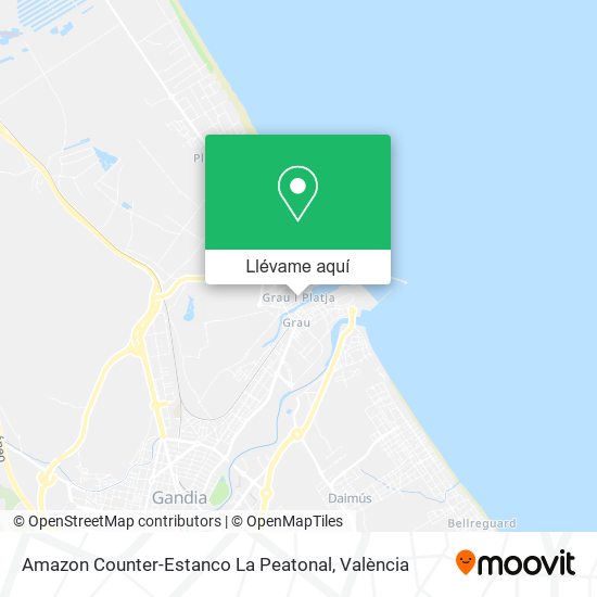 Mapa Amazon Counter-Estanco La Peatonal