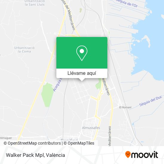 Mapa Walker Pack Mpl