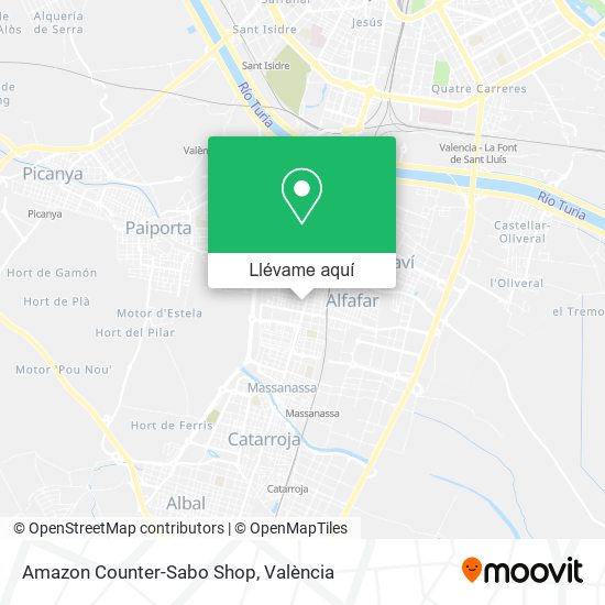 Mapa Amazon Counter-Sabo Shop