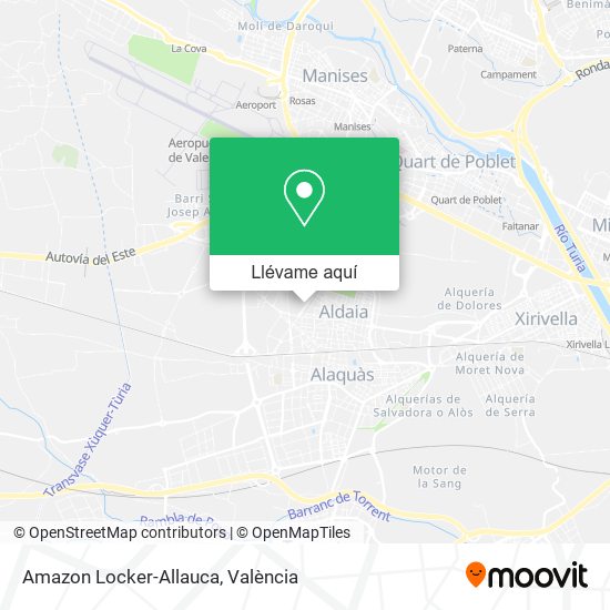 Mapa Amazon Locker-Allauca