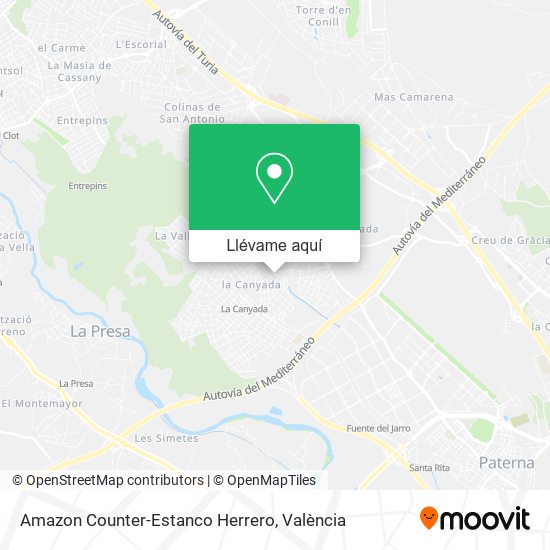 Mapa Amazon Counter-Estanco Herrero