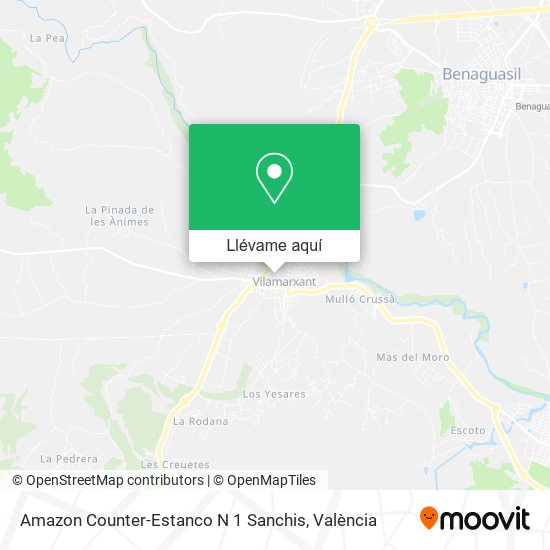 Mapa Amazon Counter-Estanco N 1 Sanchis